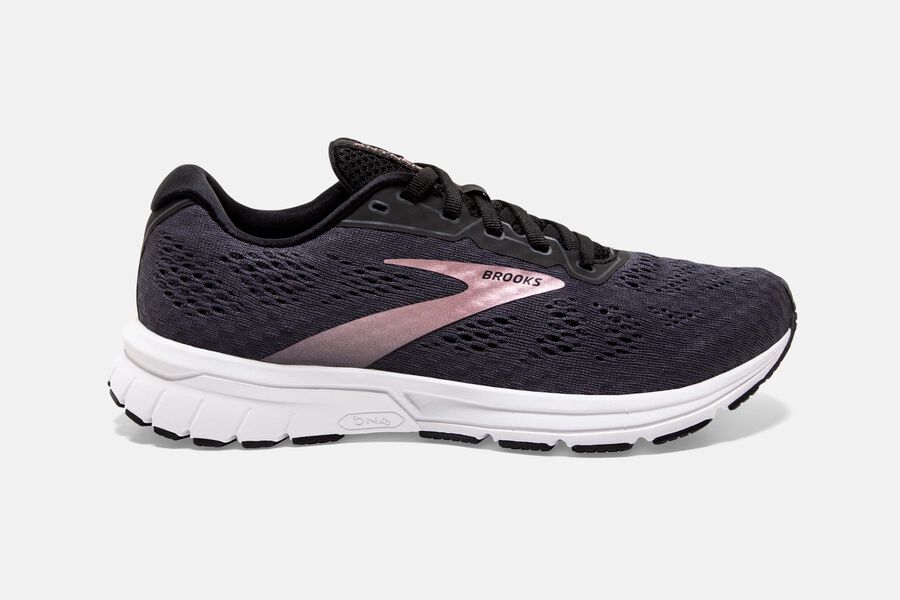 Brooks Anthem 3 Road Loopschoenen Dames - Zwart/Roze - 397254XUK